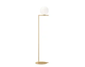 IC F1 Floor Lamp, brass
