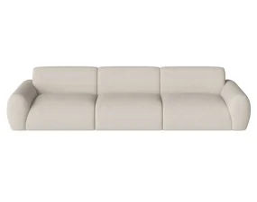 Núvol Sofa 3 Modules with 2 Small Corners, ivory