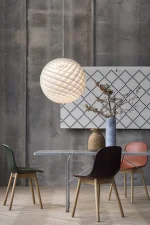 Patera Pendant Light Ø90, white