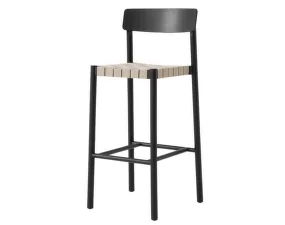 Betty TK15 Bar Chair, black/natural