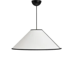 Ava Cone Pendant 600, white