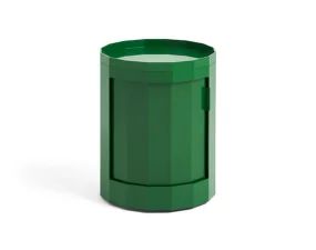 Facet Cabinet Low, spinach green