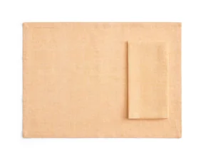 Tavolo Napkin/Placemat, set of 4, soft orange