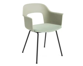 Layout Armchair 213 Seat Upholstery, black/pastel green/Relate 921