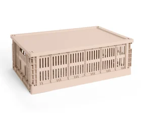 Colour Crate Lid Plastic Large, powder