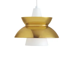 Doo-Wop Pendant Light, brass