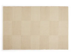 Check Rug 200x300 cm, sand