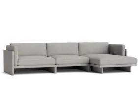 Softy Modular Sofa 4-Seater Chaise Lounge Right, Remix 133