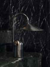 Arum Portable Lamp, stainless steel