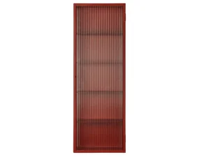Haze Wall Cabinet, oxide red