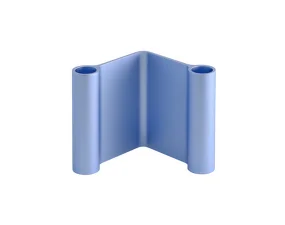 Pair Candleholder H11, light blue