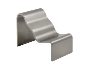 Dream View Bench 60 cm, brushed steel