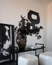 Karachi Vase Big, smoked forest