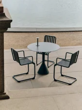 Palissade Cantilever Armchair, olive