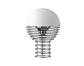 Wire 18 Portable Lamp, white