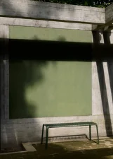 Thorvald SC112 Bench, bronze green