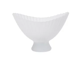 Fountain Glass Bowl Large, frosted
