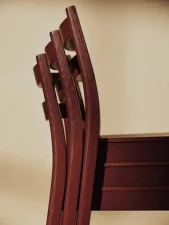 Boda Dining Chair, red brown