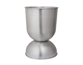 Hourglass Pot Large, aluminium