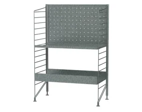 String Outdoor I Shelving System, galvanized
