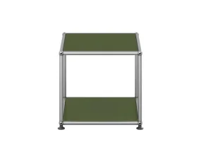 USM Haller Side Table M21, olive green