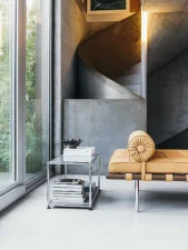 USM Haller Side Table M21, pure white