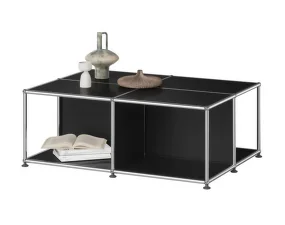 USM Haller Side Table LB08, graphite black