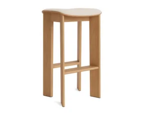 Chisel 30 Bar Stool H75, oiled oak / Hallingdal 200