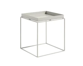 Tray Table 40x40, warm grey