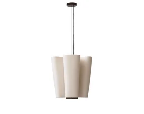 Bella Chandelier SC114, bronzed / soft canvas