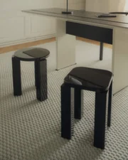 Atlas Stool Round, espresso