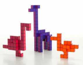 Panton Cubes Giraffe, duo-tone