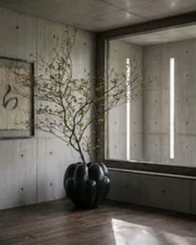 Bloom Vase Big, dark green