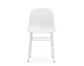 Form Chair Steel, white