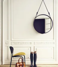 Adnet Mirror Circulaire M, black