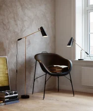 Birdy Floor Lamp, all black