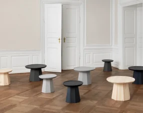 Pine Table Small, dark grey