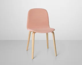 Visu Chair Wood Base, Steelcut Trio 515