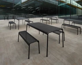 Palissade Bench, iron red