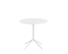 Still Café Table Ø75 x 73 cm, white