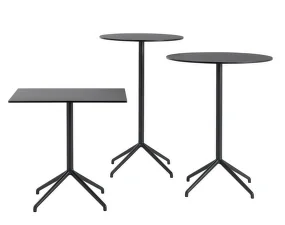Still Café Table Ø75 x 73 cm, black
