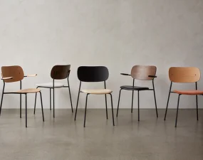 Co Dining Chair, dark oak / Dakar 0842