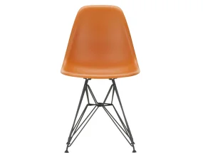 Eames Plastic Side Chair DSR, rusty orange
