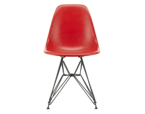 Eames Fiberglass Side Chair DSR, red