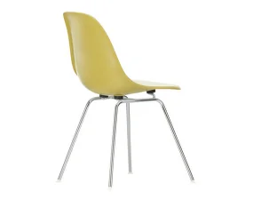 Eames Fiberglass Side Chair DSX, ochre light