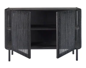 Cord Sideboard, black stained oak