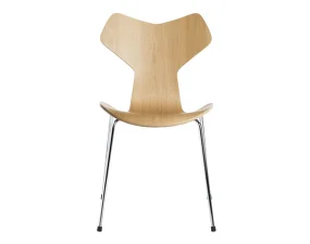 Grand Prix™ Chair, chrome/oak
