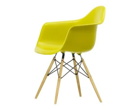 Eames Plastic Armchair DAW, mustard