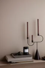 Avant Candelabra, black