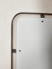 Nimbus Mirror Rectangular, bronzed brass